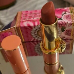 Pat McGrath Labs SatinAllure Lipstick Petallica - Swatched